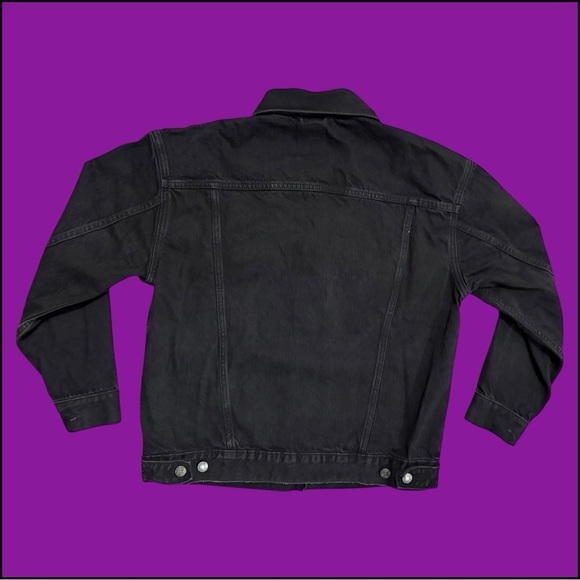 90s GAP Black Denim Jacket - Picture 2 of 4